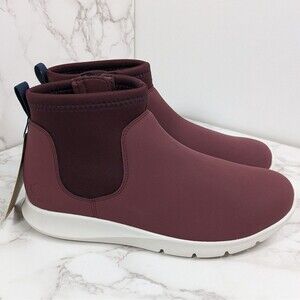 NEW REVITALIGN Women's Paddock Ankle Boot Burgundy 6 M Spenco